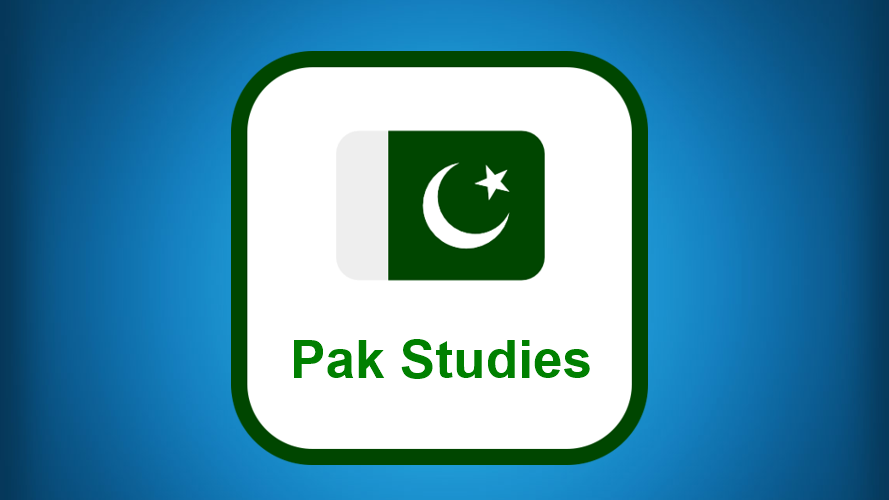 Pakistan Studies Quiz Test 5 - Enter To Study